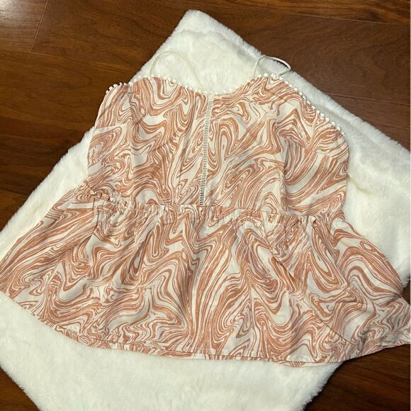 Women’s sleeveless ruffle print tank top‎ - Picture 7 of 8